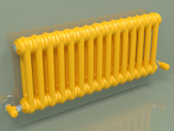 Radiator TESI 2 (H 300 15EL, Melon yellow - RAL 1028)