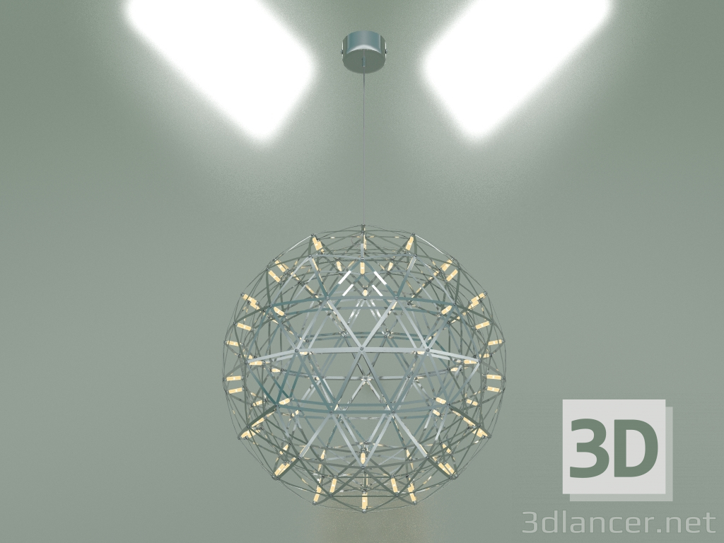 Modelo 3d Lâmpada LED suspensa Plesso 435-1 - preview