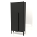 modèle 3D Armoire à longues poignées W 01 (800x300x1800, bois noir) - preview