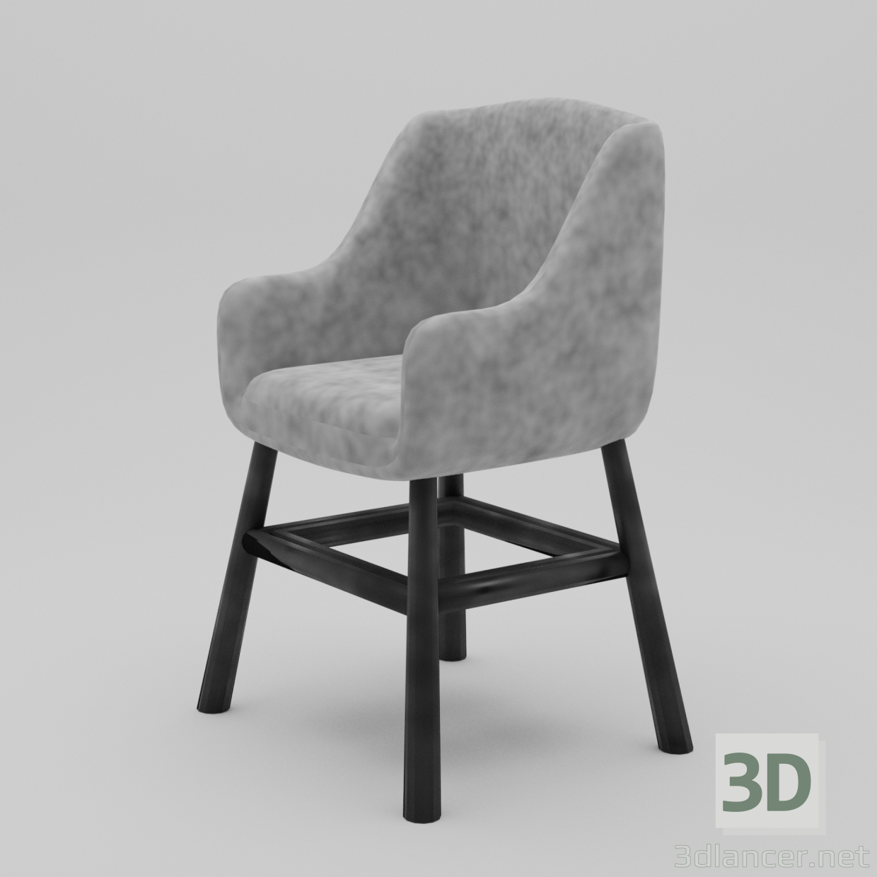 modello 3D di Poltroncina comprare - rendering