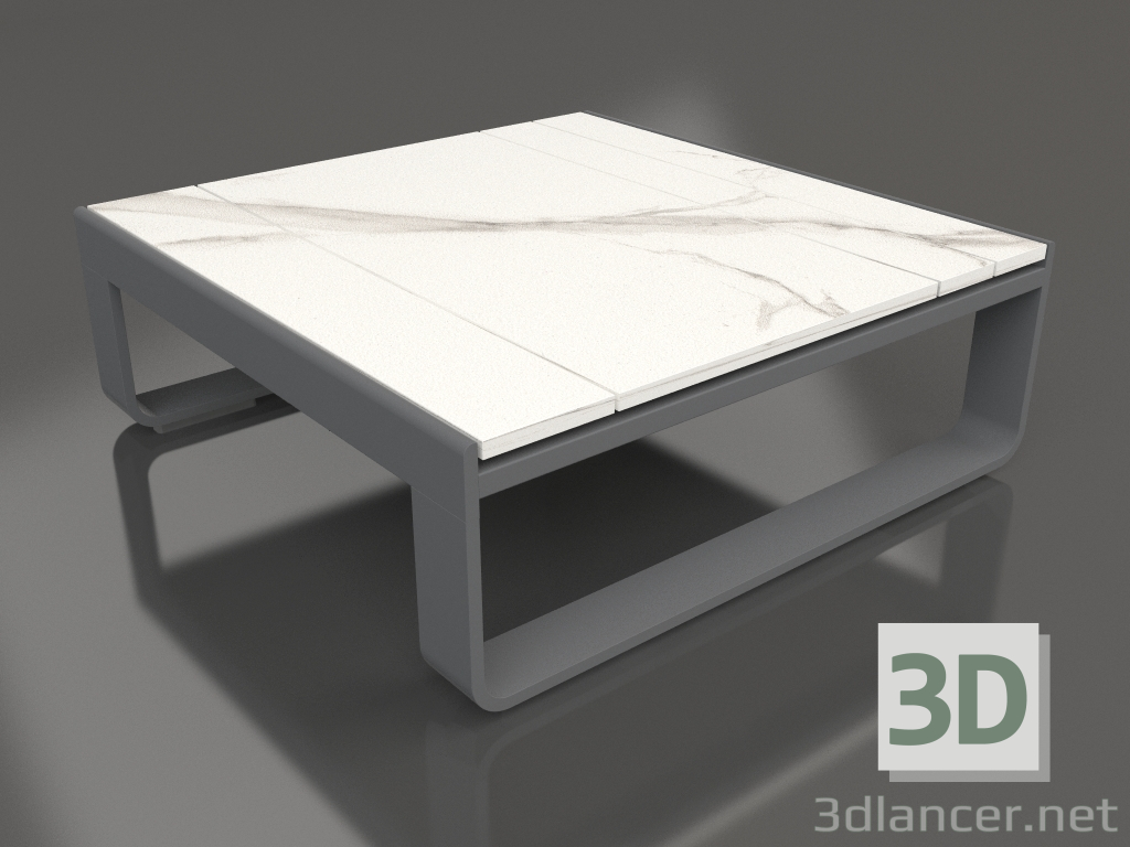 3d model Mesa auxiliar 70 (DEKTON Aura, Antracita) - vista previa