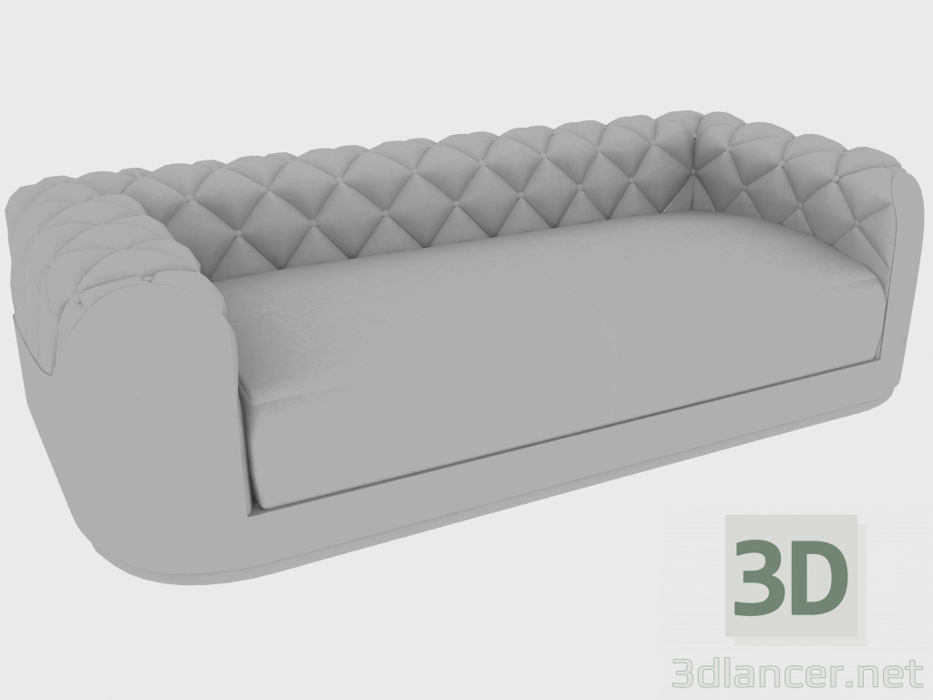 3d model Sofá MILTON SOFA (235x112xH66) - vista previa