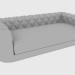 3D modeli Koltuk MILTON SOFA (235x112xH66) - önizleme