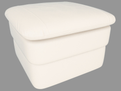 Pouf quadrato con contenitore