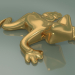 modello 3D Decor Element Ceramic Frog (Oro) - anteprima