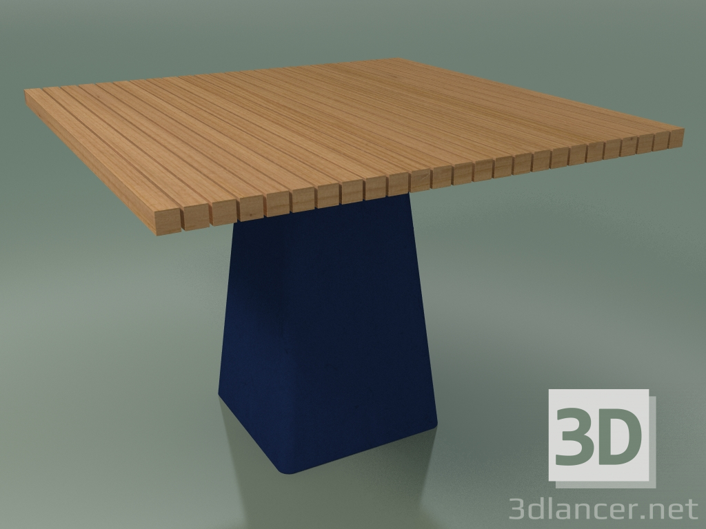 Modelo 3d Mesa de exterior InOut (35, Blue Ceramic) - preview