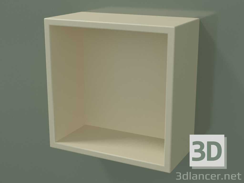 3D modeli Açık kutu (90U30001, Bone C39, L 24, P 12, H 24 cm) - önizleme