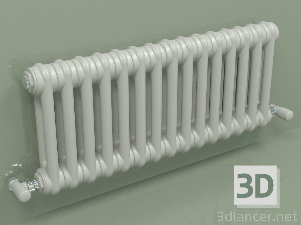 3d model Radiator TESI 2 (H 300 15EL, Manhattan gray) - preview