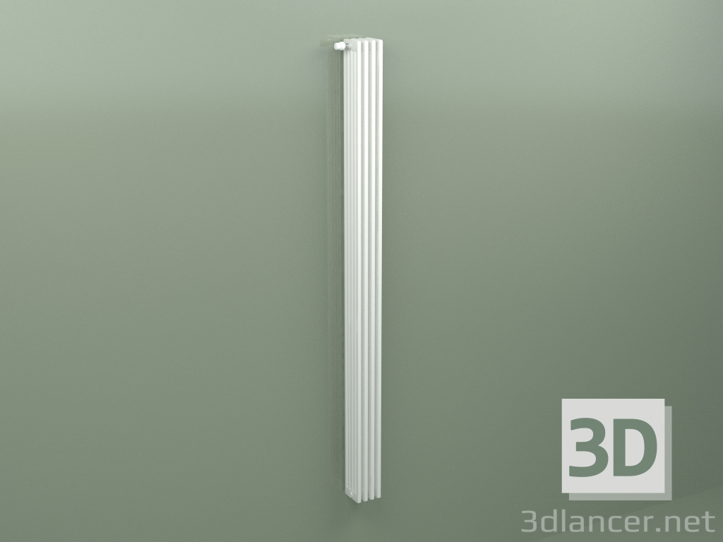 3d model Radiador Delta Laserline (DL5, H 3000 mm, RAL - 9016) - vista previa