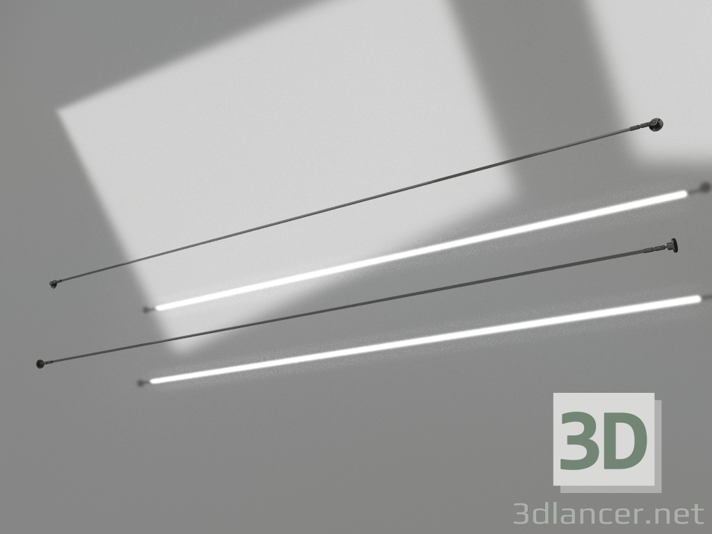 modello 3D Lampada a corda Skyline set 10 metri (2216-1000.19) - anteprima