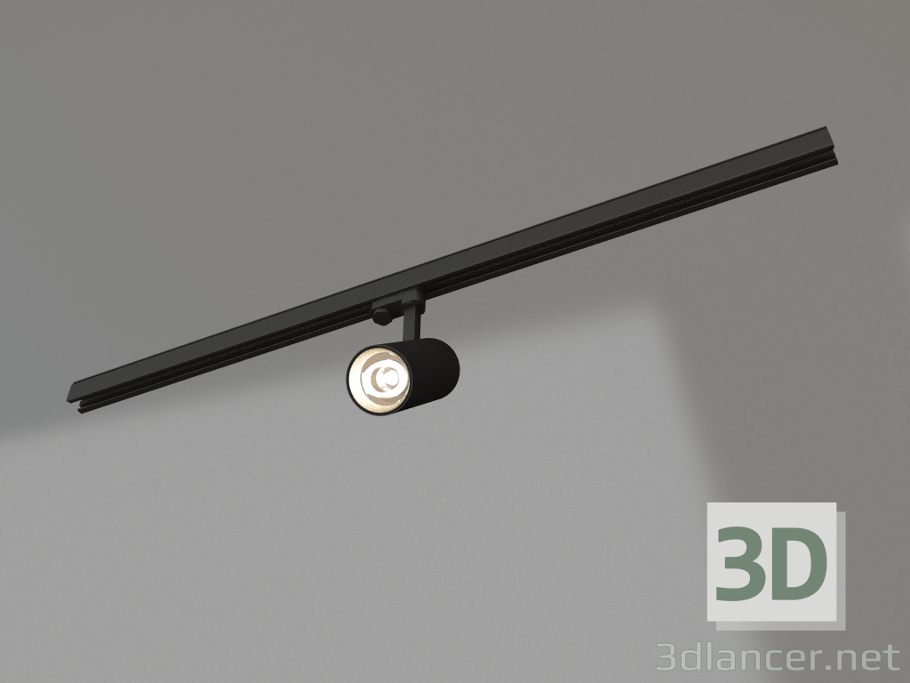 3d model Lamp LGD-GERA-4TR-R74-20W Warm3000 (BK, 24 deg, 230V) - preview