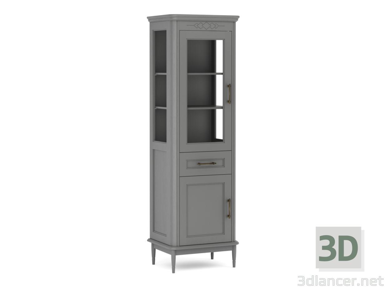 modèle 3D Armoire-vitrine - preview