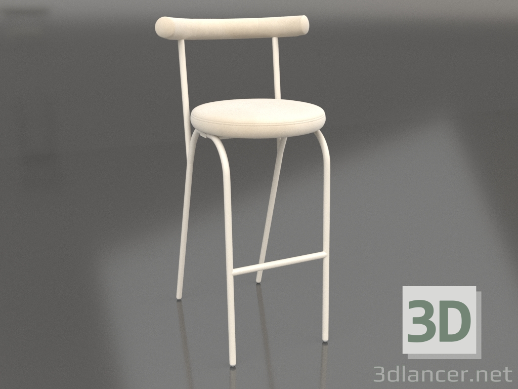 Modelo 3d Banco de bar Bagel (Plombir) - preview