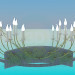 Modelo 3d Candelabro antigo - preview