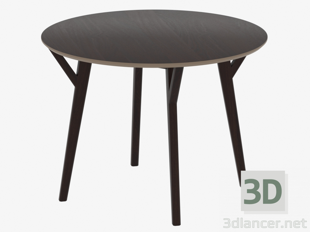 3d model Mesa de comedor CÍRCULO (IDT011002009) - vista previa