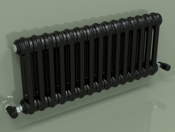 Radiator TESI 2 (H 300 15EL, Black - RAL 9005)