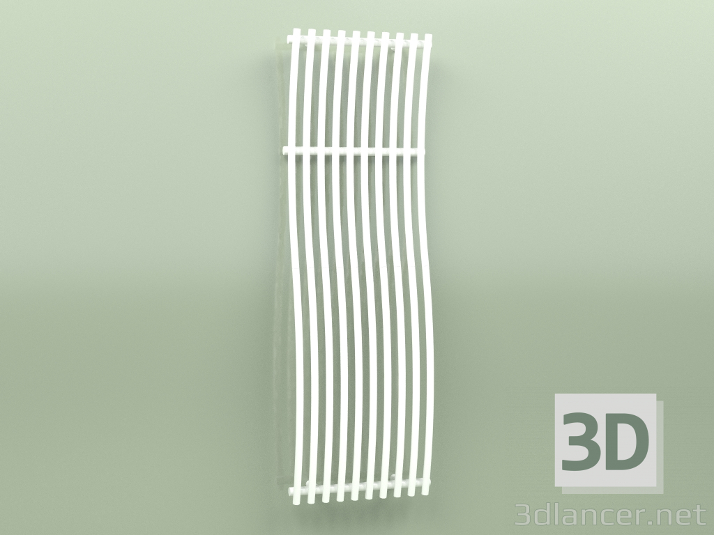 modello 3D Scaldasalviette - Imia (1600 x 510, RAL - 9016) - anteprima