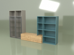 Shelving Composition 1 (gray)