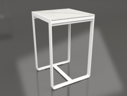 Bar table 70 (DEKTON Aura, White)