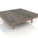 3D Modell Quadratischer Couchtisch (Bronze, DEKTON Radium) - Vorschau