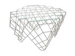 Low coffee table (Quartz gray)