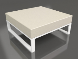 Pouf modulable (Blanc)