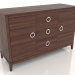 3d model Chest of drawers 2 (dark walnut, option 2) - preview