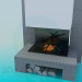 3d model Fireplace - preview