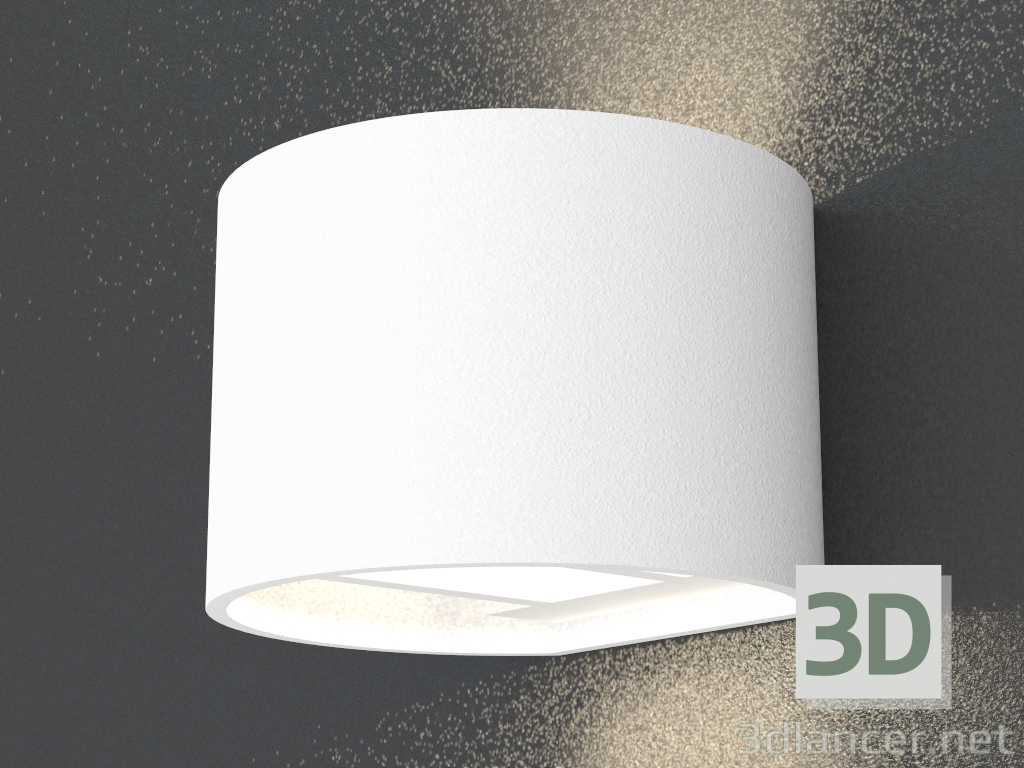 Modelo 3d parede falsa lâmpada LED (DL18406 12WW-White) - preview