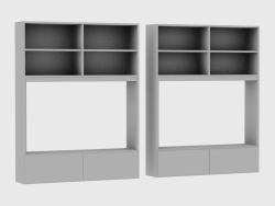 Elementos del sistema modular IANUS MIDDLE WITH BACK (R230)