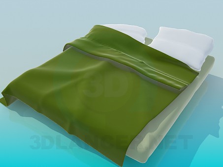 Modelo 3d Cama - preview