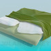 Modelo 3d Cama - preview