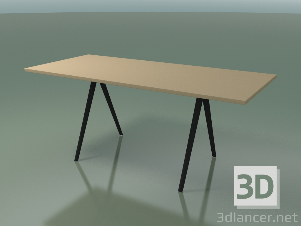 Modelo 3d Mesa retangular 5410 (H 74 - 79x179 cm, laminado Fenix F03, V44) - preview