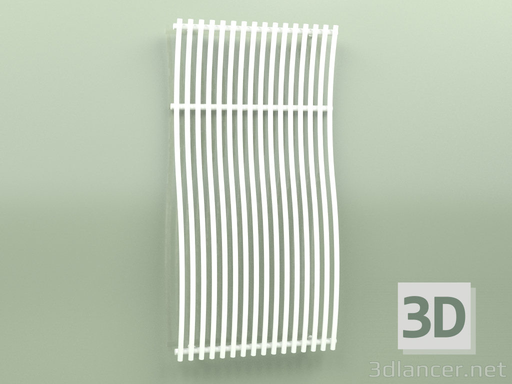 3d model Heated towel rail - Imia (1600 x 822, RAL - 9016) - preview