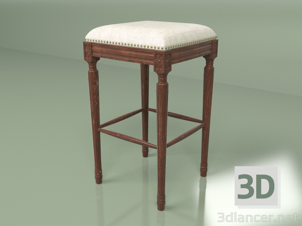 modèle 3D Tabouret de bar Talia - preview