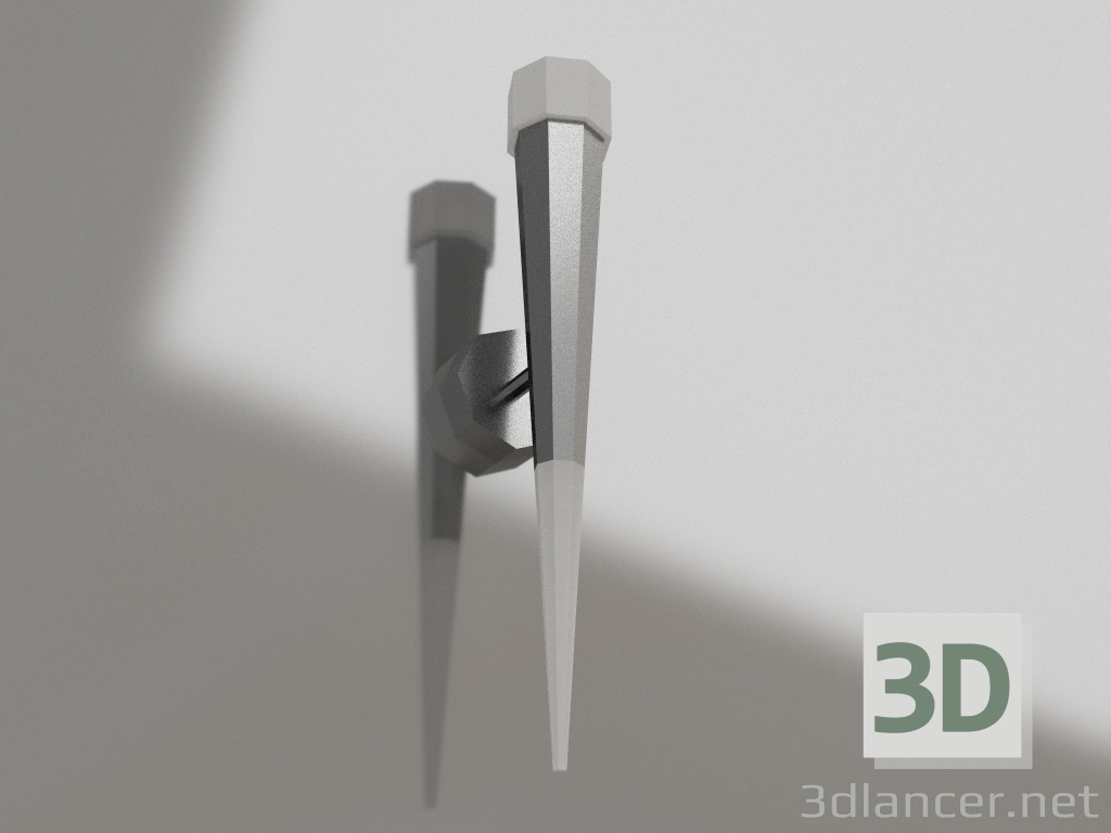 3d model Aplique Ray cromo (low poly, 6114.02) - vista previa