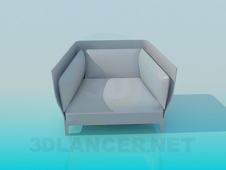 modèle 3D Fauteuil - preview