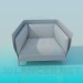 3d model Armchair - preview