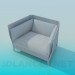 3d model Armchair - preview