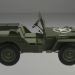 3d Willys MB (US Air Force) model buy - render