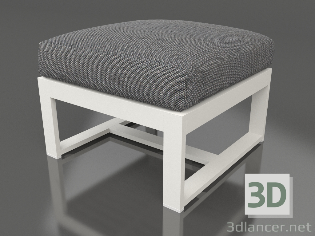 3d model Puf (gris ágata) - vista previa