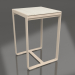 3d model Bar table 70 (DEKTON Danae, Sand) - preview