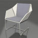 3d model Sillón club (gris cemento) - vista previa