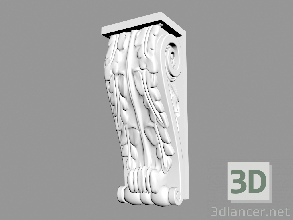 Modelo 3d Suporte B973 - preview