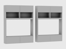 Eléments du système modulaire IANUS MIDDLE WITH BACK (S230)