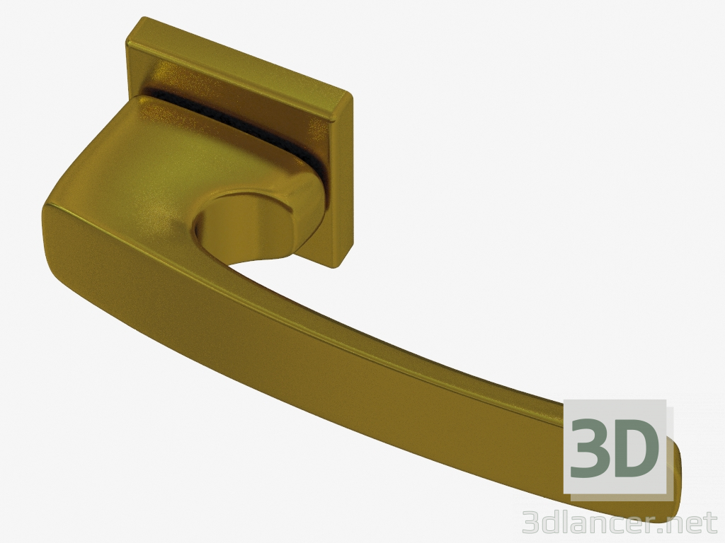 modello 3D Touch door handle (ottone opaco) - anteprima