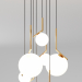 3d Chandeliers IC and G&C Bolle model buy - render