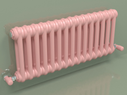 Radiator TESI 2 (H 300 15EL, Pink - RAL 3015)