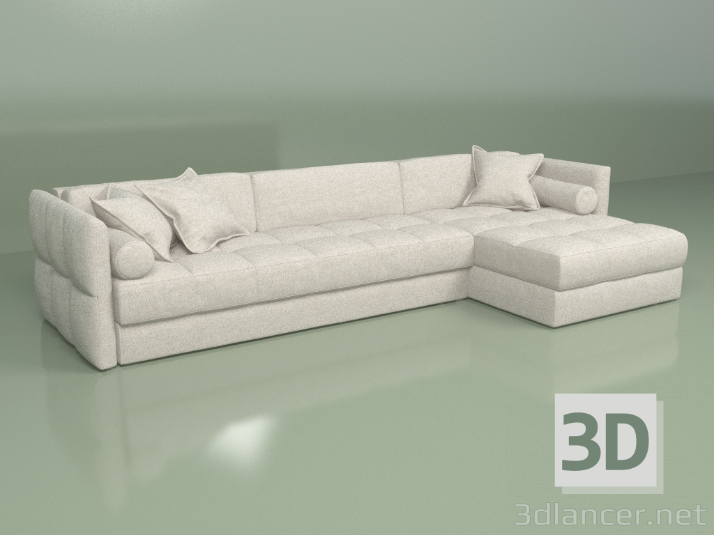 Modelo 3d Sofá calisto - preview