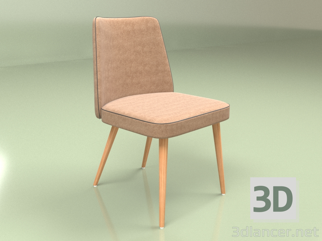 modèle 3D Chaise longue - preview